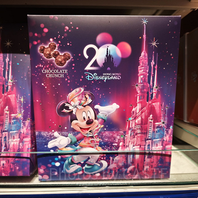 香港ディズニー20周年「ミッキー＆フレンズ・グランドセレブレーショングッズ」：チョコレートクランチ