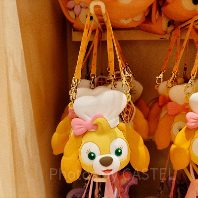 香港ディズニーダッフィー＆フレンズグッズ：フェイスシルエットのシリコン小物入れ各7種