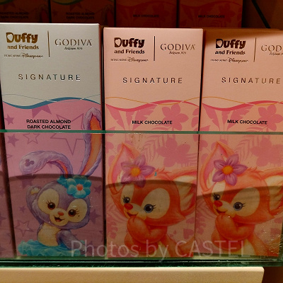 香港ディズニーダッフィー＆フレンズグッズ：【GODIVA】チョコレートバー
