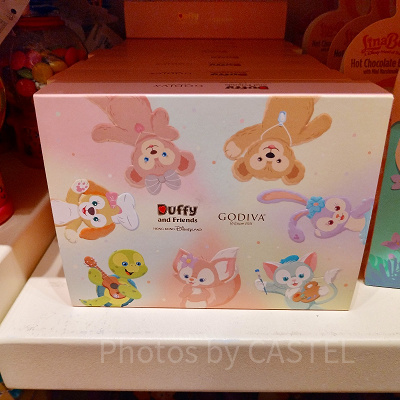 香港ディズニーダッフィー＆フレンズグッズ：【GODIVA】チョコレートセット
