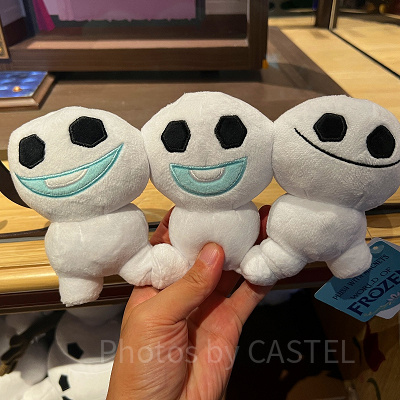 香港ディズニーアナ雪グッズ：スノーギース3体のクッション
