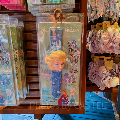 香港ディズニーアナ雪グッズ：子供用付け替えウォッチ
