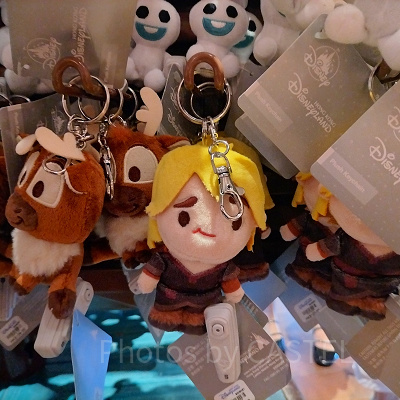 香港ディズニーアナ雪グッズ：クリストフのマスコットキーチェーン