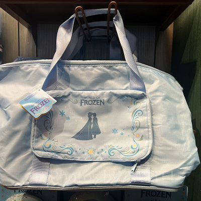 香港ディズニーアナ雪グッズ：大型エコバッグ