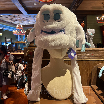 香港ディズニーアナ雪グッズ：マシュマロウのファンキャップ