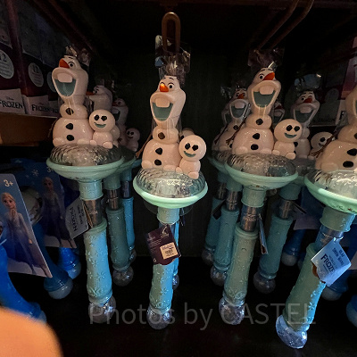 香港ディズニーアナ雪グッズ：オラフのバブルワンド