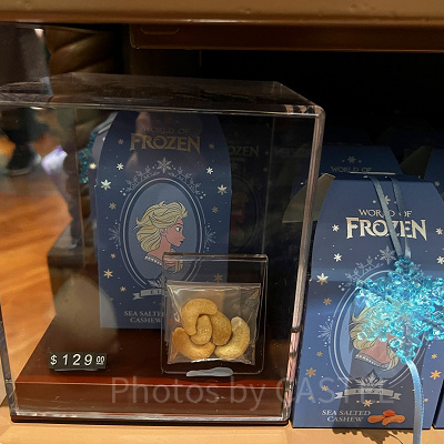 香港ディズニーアナ雪グッズ：シーソルトカシューナッツ