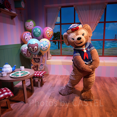 香港ディズニーのグリーティング：ダッフィー＆フレンズ・プレイハウスのシェリーメイ