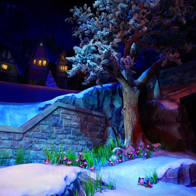 香港ディズニー：フローズンエバーアフターの内観