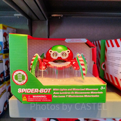 香港ディズニーマーベルグッズ：光るスパイダーボット