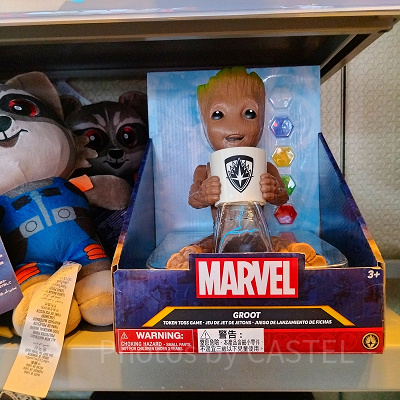 香港ディズニーマーベルグッズ：グルートのトークントスゲーム