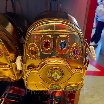 香港ディズニーマーベルグッズ：インフェニティガントレットのミニリュックサック