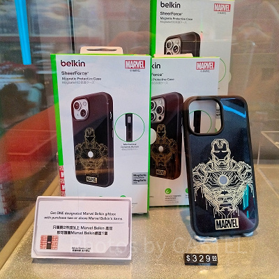 香港ディズニーマーベルグッズ：アイアンマンのスマホケース
