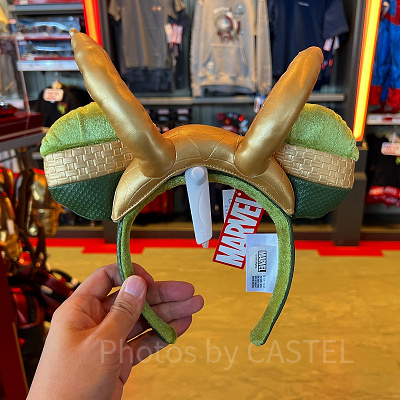 香港ディズニーマーベルグッズ：ロキのカチューシャ