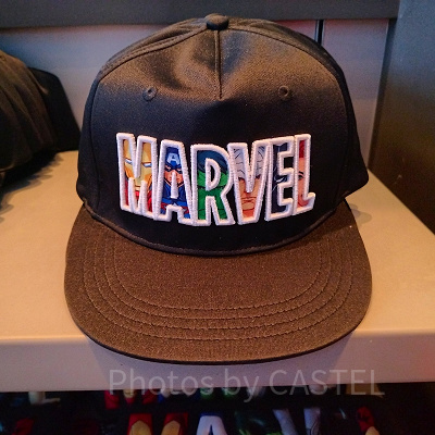 香港ディズニーマーベルグッズ：マーベルロゴキャップ