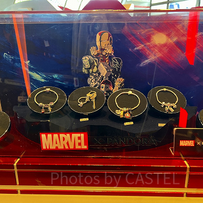 香港ディズニーマーベルグッズ：【PANDORAコラボ】ジュエリー