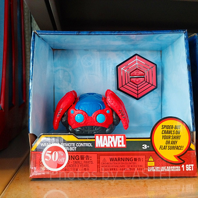 香港ディズニーマーベルグッズ：ラジコンスパイダーボット