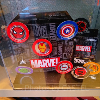 香港ディズニーマーベルグッズ：ステッカーセット