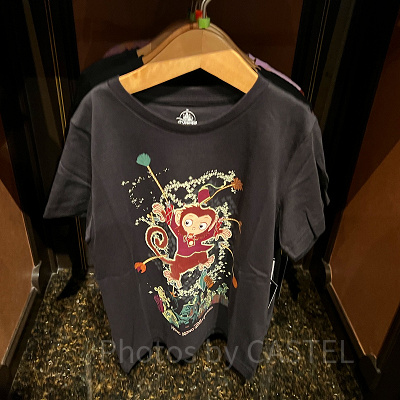 香港ディズニーミスティックマナーグッズ：アルバートのTシャツ（黒）
