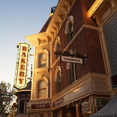 香港ディズニーのスタバ：マーケットハウス