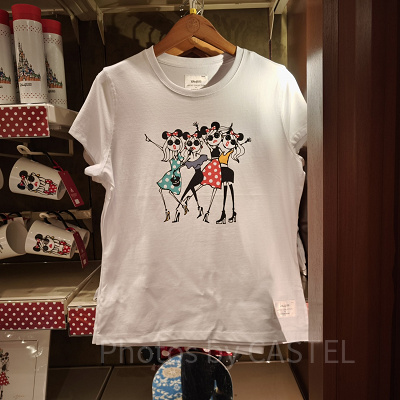 香港ディズニー20周年DAICHI MIURAコラボグッズ：レディスTシャツ