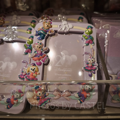香港ディズニー20周年「ダッフィー＆フレンズ・グランドセレブレーショングッズ」：ミニフォトフレーム