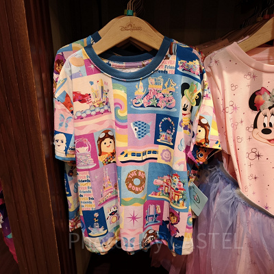 香港ディズニー20周年「フレンドタスティック」グッズ：Tシャツ（子供用）