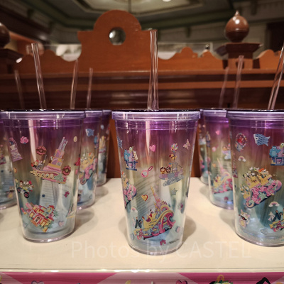 香港ディズニー20周年「フレンドタスティック」グッズ：タンブラー