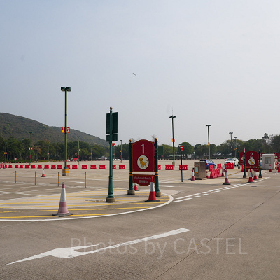 香港ディズニーランドアクセス：タクシー