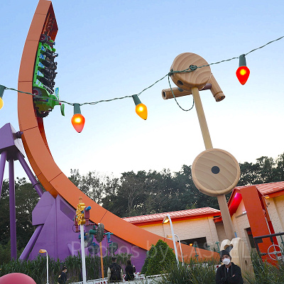 香港ディズニーランドのアトラクション：RCレーサー