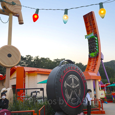 香港ディズニーランドのアトラクション：RCレーサー