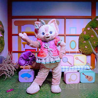 香港ディズニーのグリーティング：20周年コスチュームのリーナベル