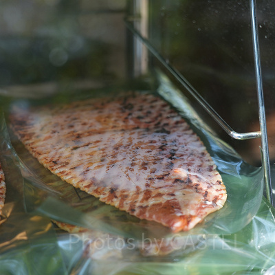 香港ディズニーランド：韓国風イカ焼き