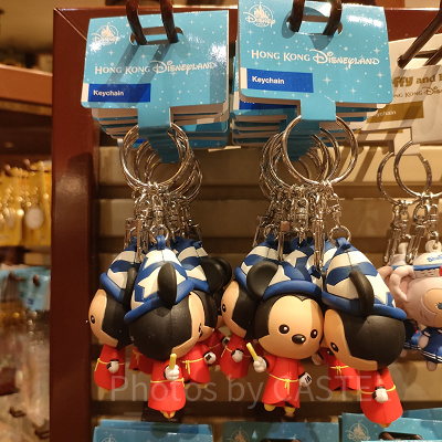 香港ディズニーランド：マスコットキーチェーン