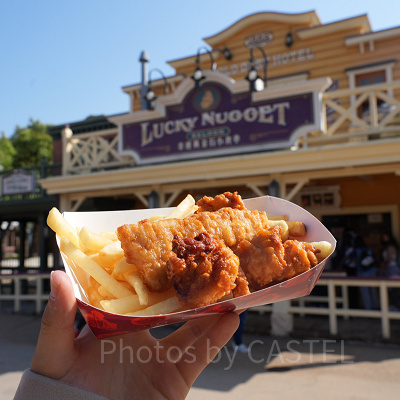 香港ディズニーランドのレストラン：ラッキー・ナゲット・カフェ