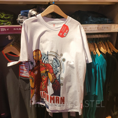 香港ディズニーランド：Tシャツ（アイアンマン）