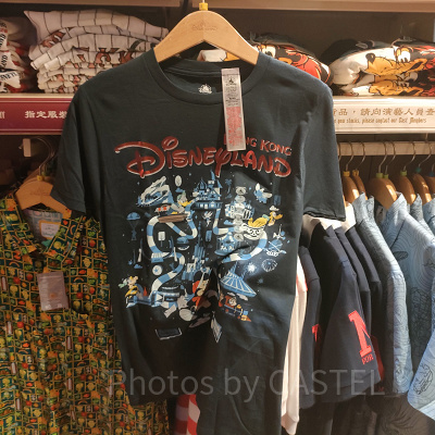 香港ディズニーランド：Tシャツ
