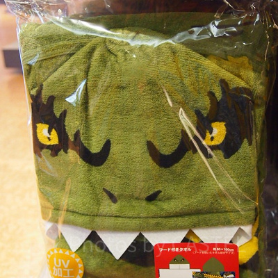 フード付きタオル