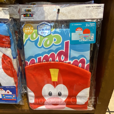 フード付きタオル　プクプク