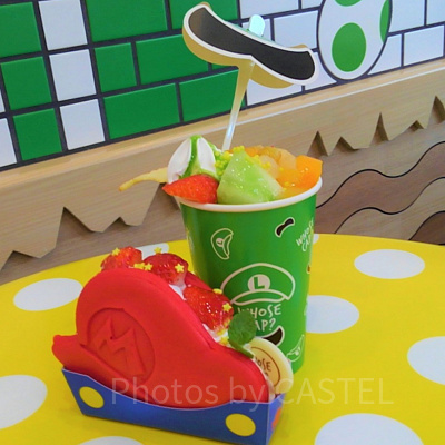 ホット・パフェドリンク　ルイージのフルーツパフェ