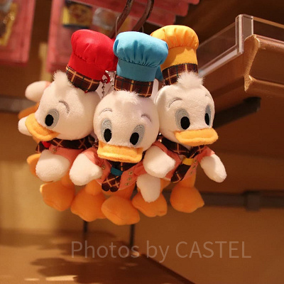 ヒューイ・デューイ・ルーイのぬいぐるみキーチェーン