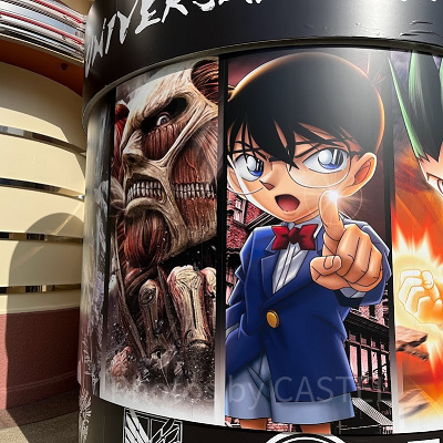 USJ内にあるクールジャパン2022のイラスト