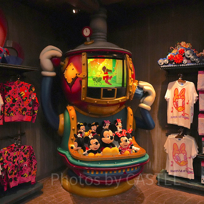 「ギャグファクトリー/ファイブ・アンド・ダイム」の店内