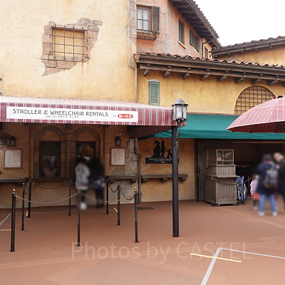 東京ディズニーリゾートのベビーカー預かりサービスの有無