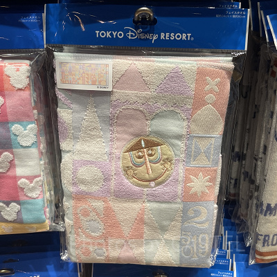 イッツ・ア・スモールワールドのフェイスタオル