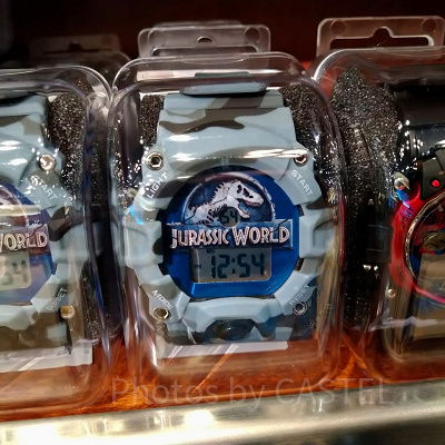 ジュラシックワールドのデジタルウォッチ