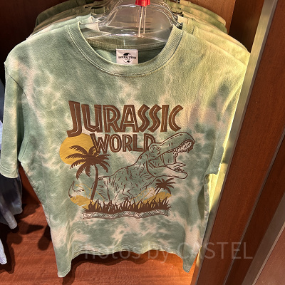 ジュラシックワールドのTシャツ
