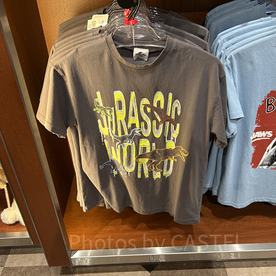 ジュラシックワールドのTシャツ