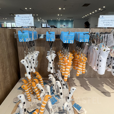 海遊館/チンアナゴ＆ニシキアナゴのストラップ