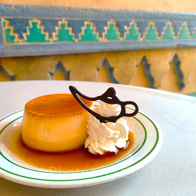 カスバ・フードコート：ココナッツプリン